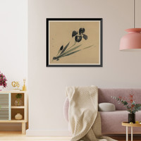 Historic Framed Print, [Japanese Ukiyo-e drawing] - 9,  17-7/8" x 21-7/8"