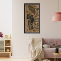 Historic Framed Print, [Japanese Ukiyo-e print] - 170,  17-7/8" x 21-7/8"