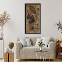 Historic Framed Print, [Japanese Ukiyo-e print] - 170,  17-7/8" x 21-7/8"