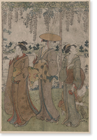 Historic Framed Print, [Japanese Ukiyo-e print] - 179,  17-7/8" x 21-7/8"