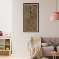 Historic Framed Print, [Japanese Ukiyo-e print] - 212,  17-7/8" x 21-7/8"