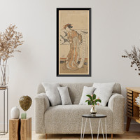 Historic Framed Print, [Japanese Ukiyo-e print] - 243,  17-7/8" x 21-7/8"