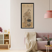 Historic Framed Print, [Japanese Ukiyo-e print] - 244,  17-7/8" x 21-7/8"