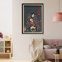 Japanese Ukiyo-e print - 259, Antique Print