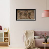 Historic Framed Print, [Japanese Ukiyo-e print] - 261,  17-7/8" x 21-7/8"