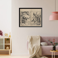 Historic Framed Print, [Japanese Ukiyo-e print] - 265,  17-7/8" x 21-7/8"