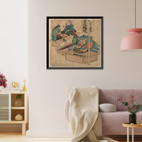 Japanese Ukiyo-e print - 290, Antique Wall Art