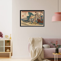 Japanese Ukiyo-e print - 293, Vintage Poster