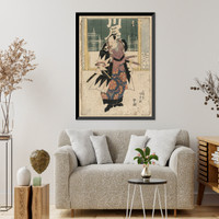 Japanese Ukiyo-e print - 323 Classic, Antique Poster