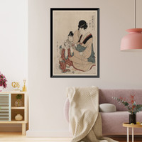 Historic Framed Print, [Japanese Ukiyo-e print] - 359,  17-7/8" x 21-7/8"