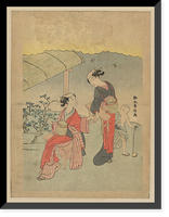 Historic Framed Print, [Japanese Ukiyo-e print] - 363,  17-7/8" x 21-7/8"