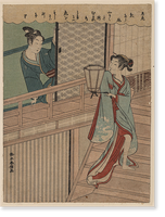 Historic Framed Print, [Japanese Ukiyo-e print] - 365,  17-7/8" x 21-7/8"