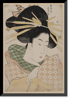 Historic Framed Print, [Japanese Ukiyo-e print] - 392,  17-7/8" x 21-7/8"