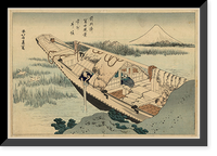 Historic Framed Print, [Japanese Ukiyo-e print] - 395,  17-7/8" x 21-7/8"