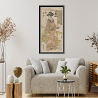 Historic Framed Print, [Japanese Ukiyo-e print] - 403,  17-7/8" x 21-7/8"