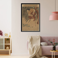 Japanese Ukiyo-e print - 444, Vintage Wall Art