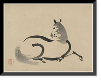 Historic Framed Print, [Japanese Ukiyo-e print] - 459,  17-7/8" x 21-7/8"