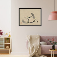 Historic Framed Print, [Japanese Ukiyo-e print] - 459,  17-7/8" x 21-7/8"