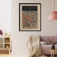 Japanese Ukiyo-e print - 504, Vintage Wall Art
