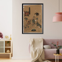 Japanese Ukiyo-e print - 542, Historic Reproduction