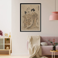 Japanese Ukiyo-e print - 562, Vintage Wall Art