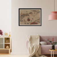 Japanese Ukiyo-e print - 578, Antique Wall Art