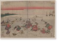 Historic Framed Print, [Japanese Ukiyo-e print] - 659,  17-7/8" x 21-7/8"