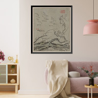 Historic Framed Print, [Japanese Ukiyo-e print] - 661,  17-7/8" x 21-7/8"
