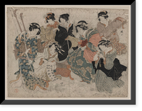 Japanese Ukiyo-e print - 668 Classic, Vintage Print