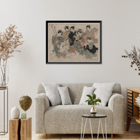 Japanese Ukiyo-e print - 668 Classic, Vintage Print