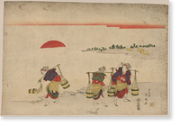 Japanese Ukiyo-e print - 676 Classic, Antique Poster