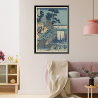 Historic Framed Print, [Japanese Ukiyo-e print] - 837,  17-7/8" x 21-7/8"