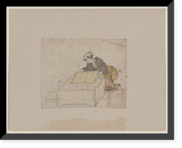 Historic Framed Print, [Japanese Ukiyo-e print] - 1131,  17-7/8" x 21-7/8"