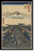 Historic Framed Print, [Japanese Ukiyo-e print] - 1188,  17-7/8" x 21-7/8"
