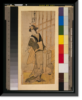 Historic Framed Print, [Japanese Ukiyo-e print] - 1293,  17-7/8" x 21-7/8"