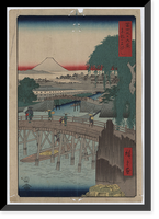 Historic Framed Print, [Japanese Ukiyo-e print] - 1432,  17-7/8" x 21-7/8"