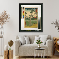 Historic Framed Print, [Japanese Ukiyo-e print] - 1475,  17-7/8" x 21-7/8"