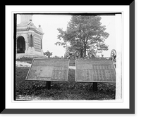 Historic Framed Print, Gettysburg, PA - 3,  17-7/8" x 21-7/8"