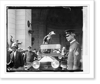 Historic Framed Print, Roosevelt at Union Station,  17-7/8" x 21-7/8"