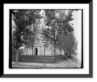 Historic Framed Print, Christ Church [...],  17-7/8" x 21-7/8"
