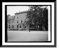 Historic Framed Print, Dolly [i.e., Dolley] Madison house, 17 & H, [Washington, D.C.],  17-7/8" x 21-7/8"