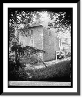 Historic Framed Print, Old Pierce Mill, Rock Creek Park,  17-7/8" x 21-7/8"