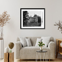 Historic Framed Print, Glen Echo, Clara Barton Chapel, [Maryland],  17-7/8" x 21-7/8"