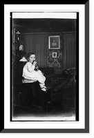 Historic Framed Print, Charlie Babcock baby,  17-7/8" x 21-7/8"