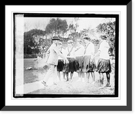 Historic Framed Print, Francis Bloome, Mary Cook, Lucile Boyd, Gertrude Cherry, Ruth Jane Bauske,  17-7/8" x 21-7/8"
