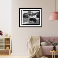 Historic Framed Print, Francis Bloome, Mary Cook, Lucile Boyd, Gertrude Cherry, Ruth Jane Bauske - 2,  17-7/8" x 21-7/8"
