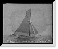 Historic Framed Print, Defender - 6,  17-7/8" x 21-7/8"