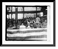 Historic Framed Print, Vice Pres. Marshall at Army & Navy ball game, 1919 - 2,  17-7/8" x 21-7/8"