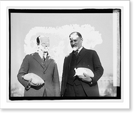Historic Framed Print, Sen. Ransdell & Gary of Ga.,  17-7/8" x 21-7/8"