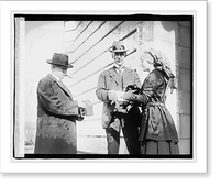 Historic Framed Print, Sylvia Lyons, Smoot, Marshall, Nov. 4/19,  17-7/8" x 21-7/8"